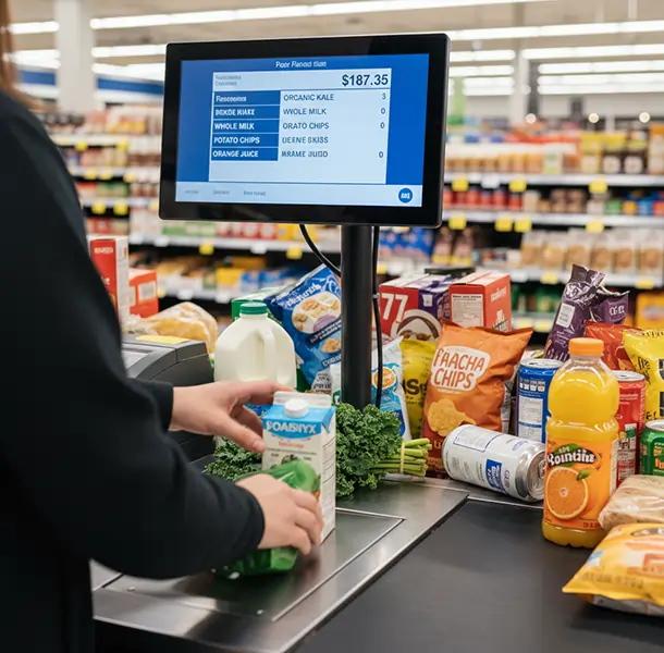 Supermarket POS system