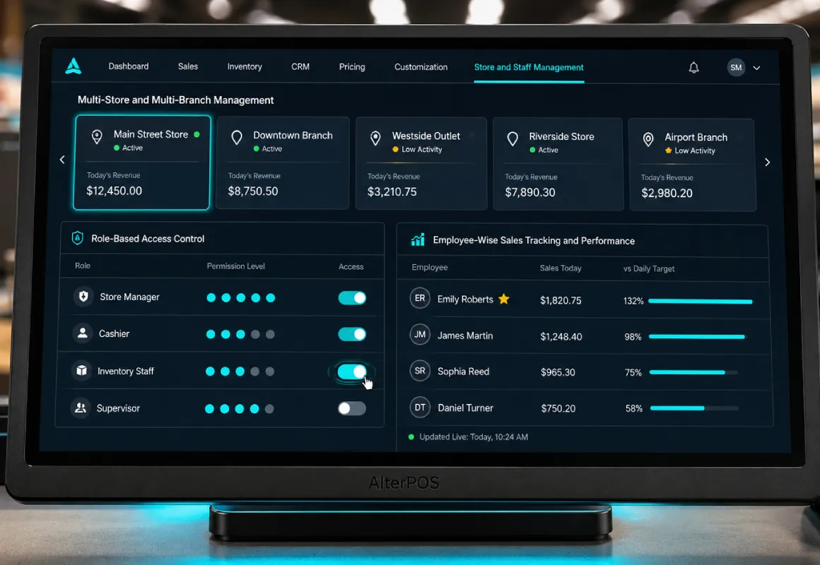 Store management POS