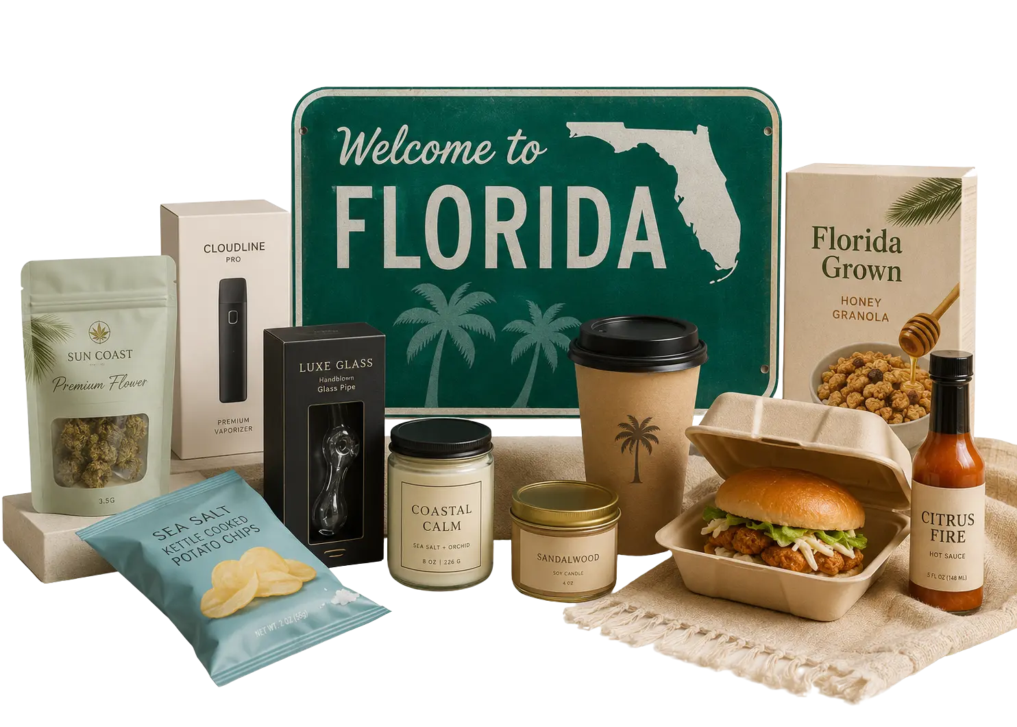 Florida retail products 