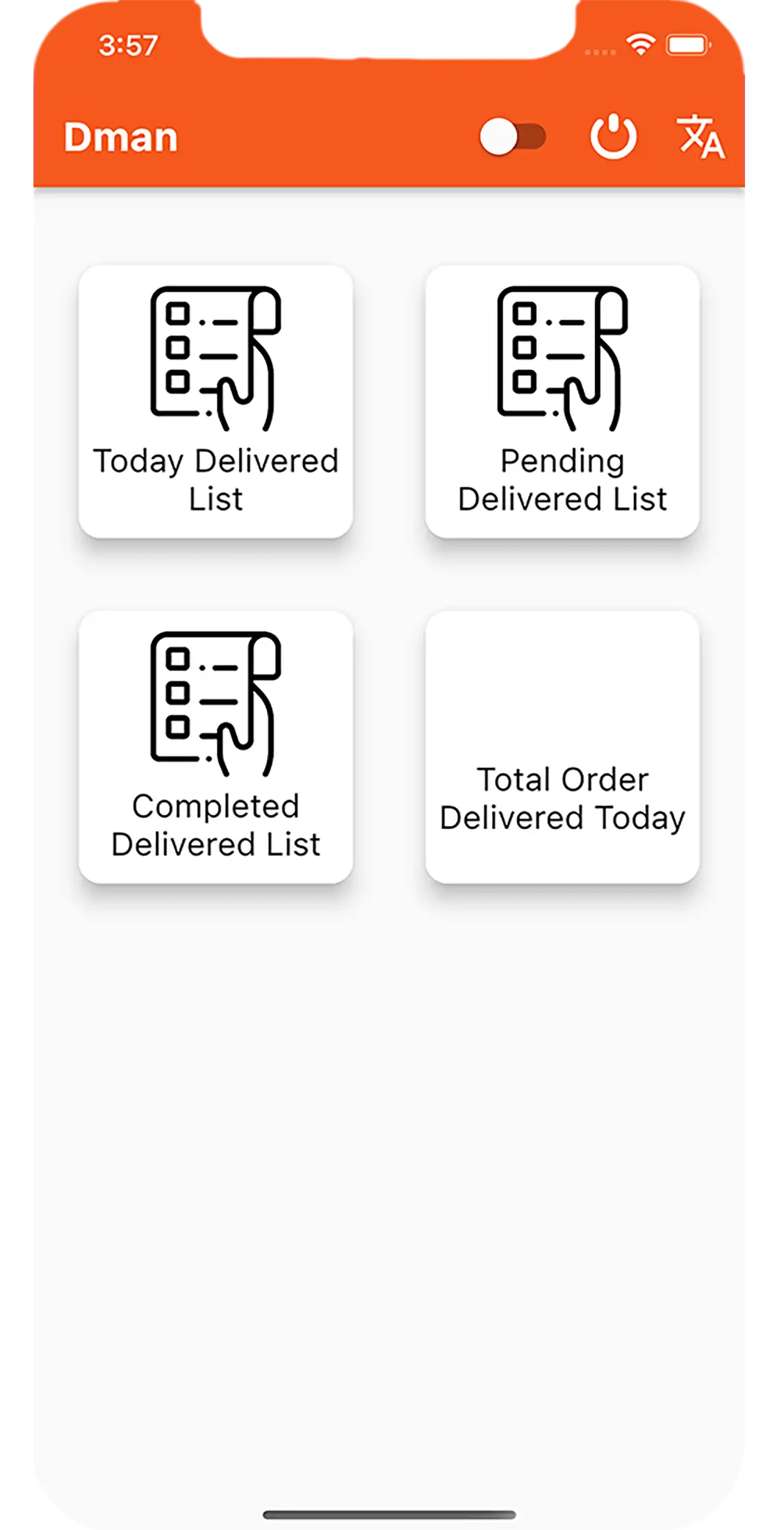 Delivery Order List