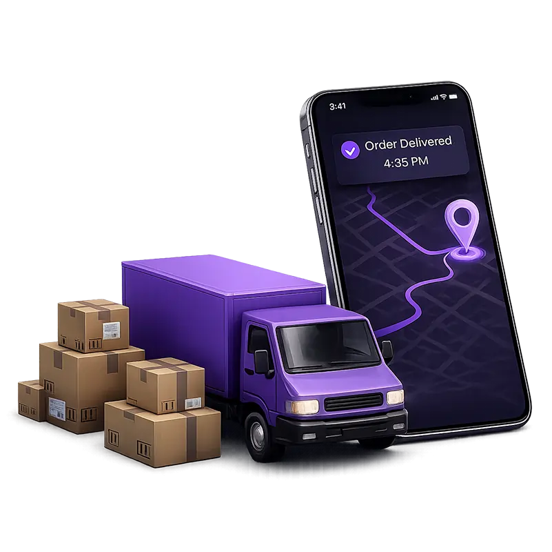 delivery driver tracking app