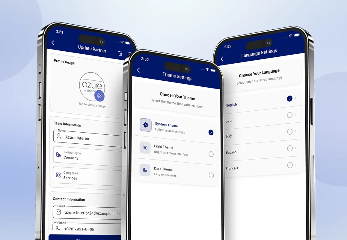 Inventory management system settings