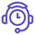 Support headset icon